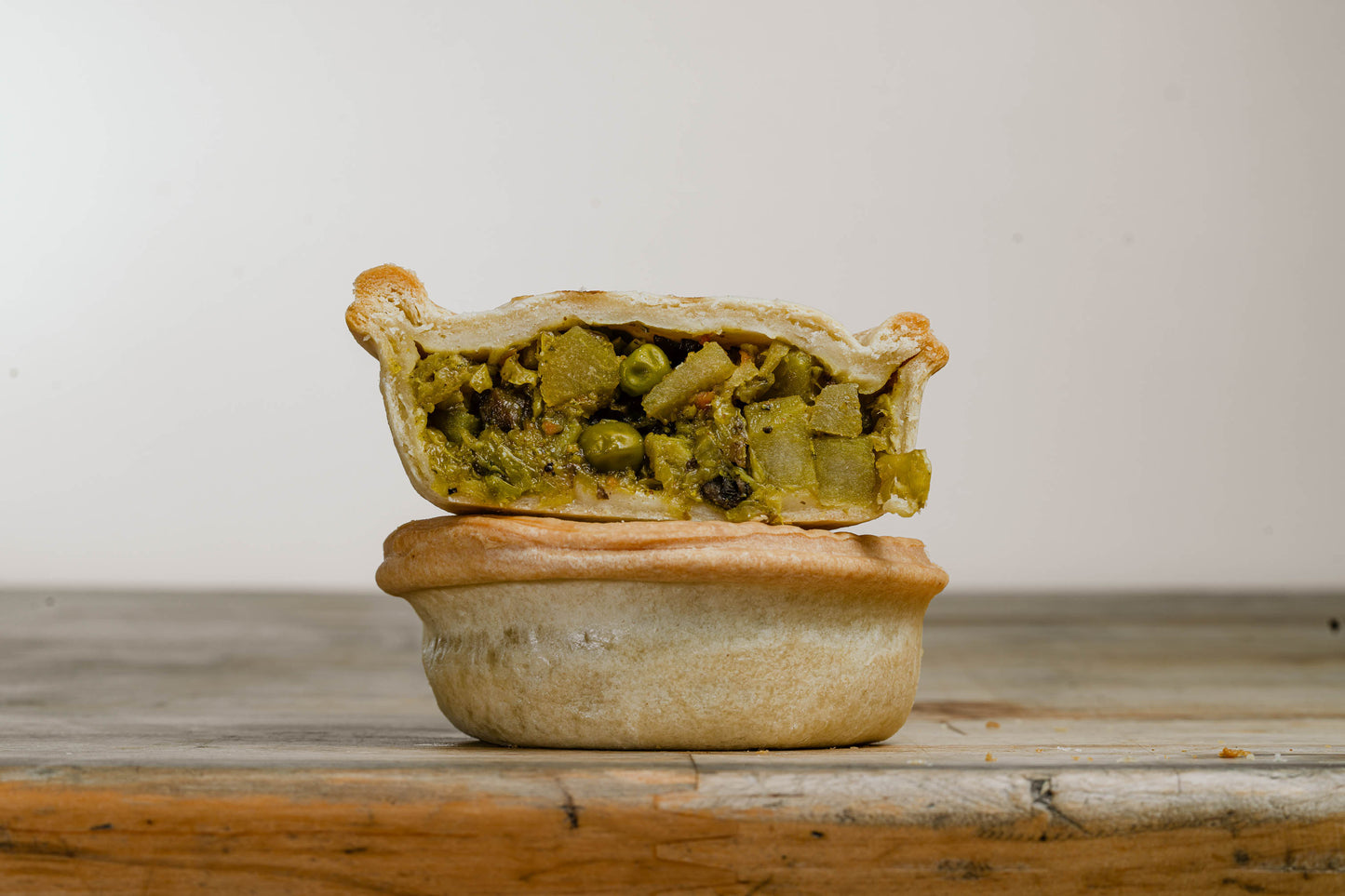 Frozen Vegetable Curry(V) Pie